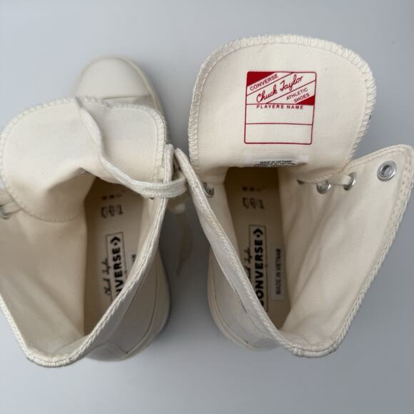 Converse Woman's De Luxe Chuck 70 Heel All Star High top Sneakers Taylor Sz 8.5 - Picture 8 of 9